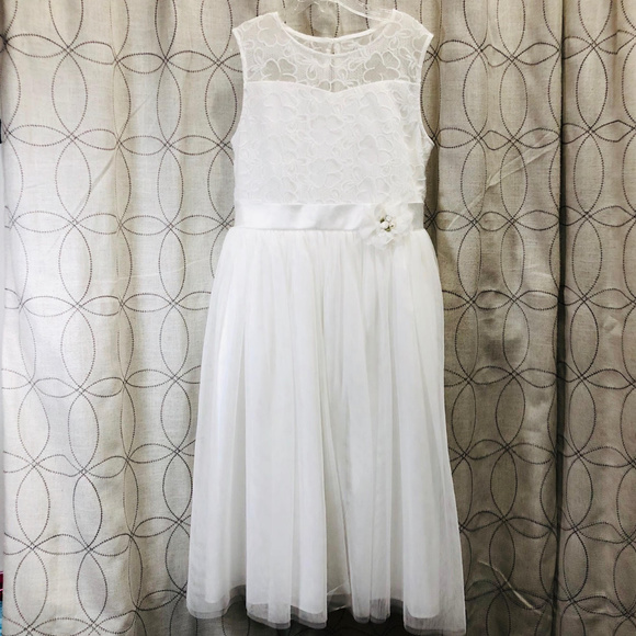 Marmellata Girls Other - Marmellata White Ballerina Special Occasion Dress